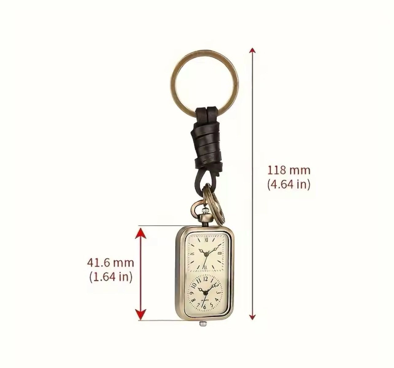 Other Bronze keychain pocket watch Size ONE SIZE - 7 Thumbnail
