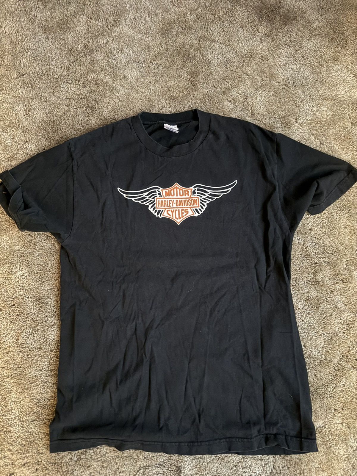 Vintage Harley Davidson Tee Size US L / EU 52-54 / 3 - 1 Thumbnail