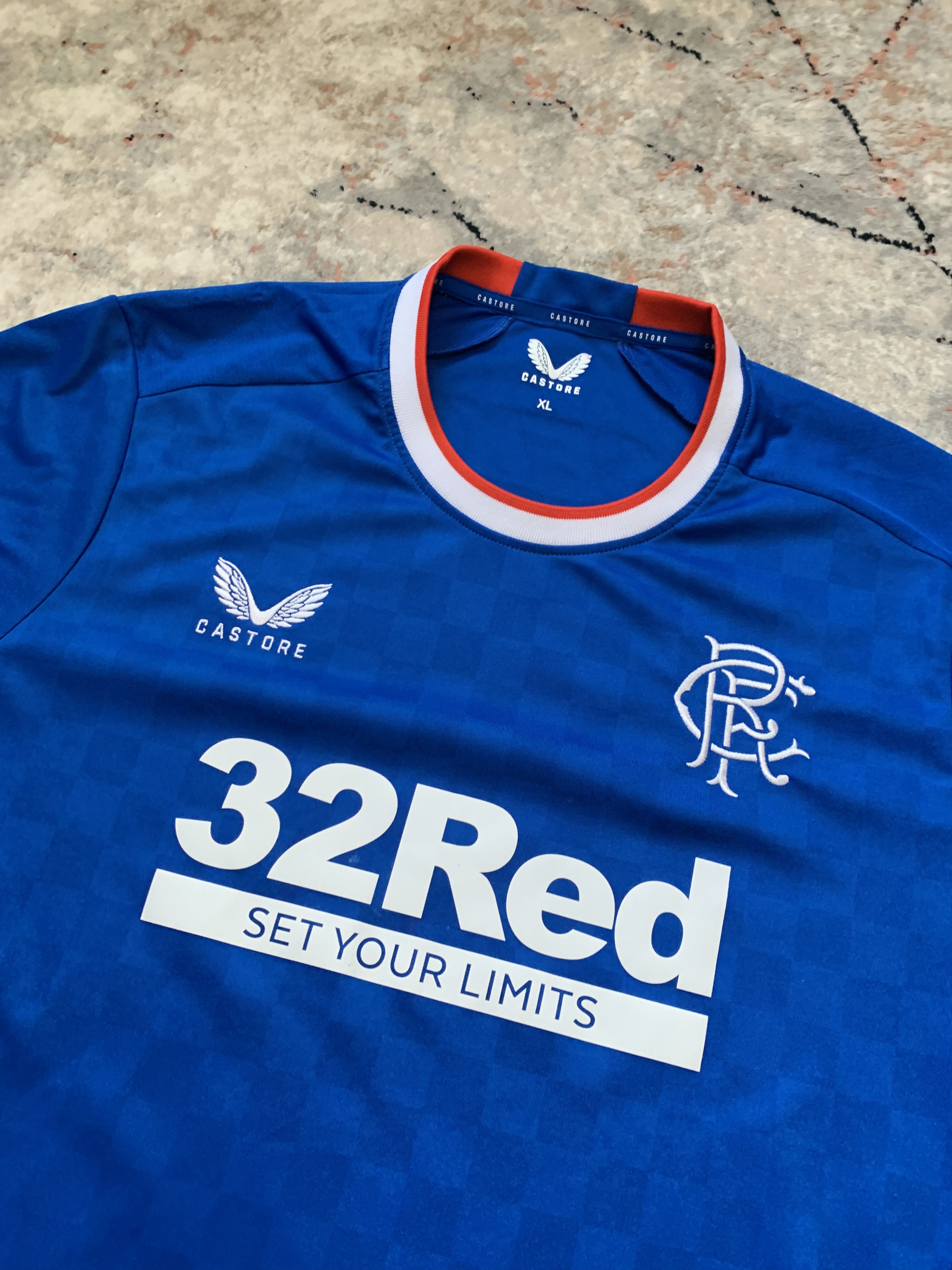 Other Glasgow Rangera Castore Jersey Size US XL / EU 56 / 4 - 4 Thumbnail