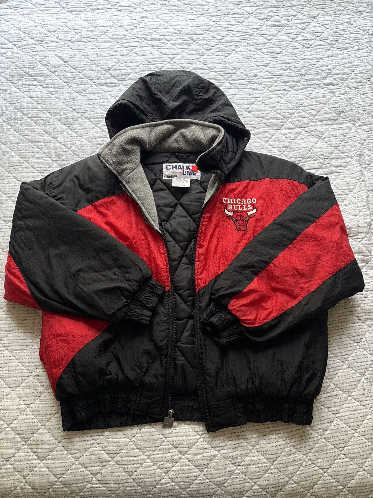 Vintage Chicago Bulls Puffer Jacket