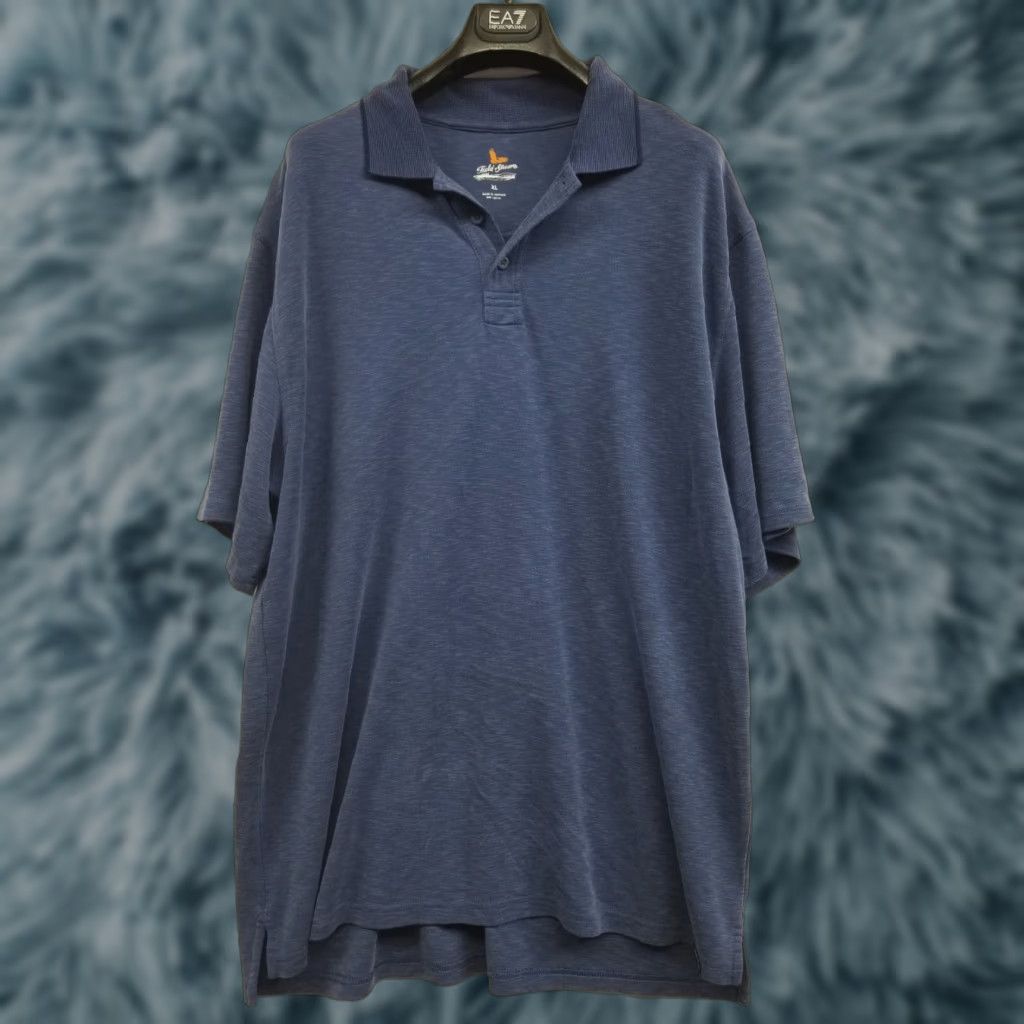 Vintage Field & Stream Polo Shirt Mens XL Short Sleeve Blue Cotton Button up Size US XL / EU 56 / 4 - 1 Thumbnail