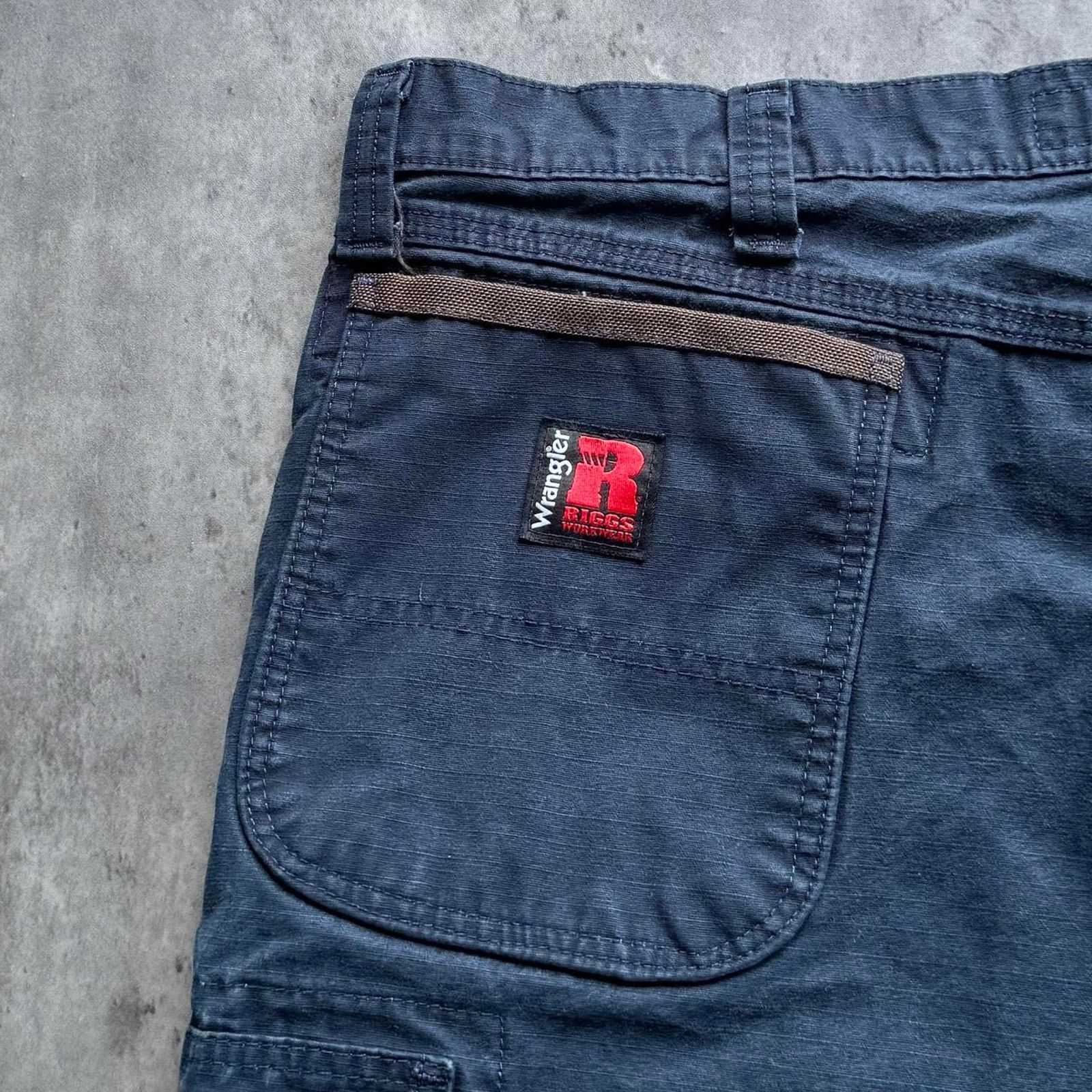 Carhartt × Carhartt Wip × Wrangler Y2K Carhartt Style Baggy Double Knee Carpenter Skater Pants Size US 38 / EU 54 - 4 Thumbnail