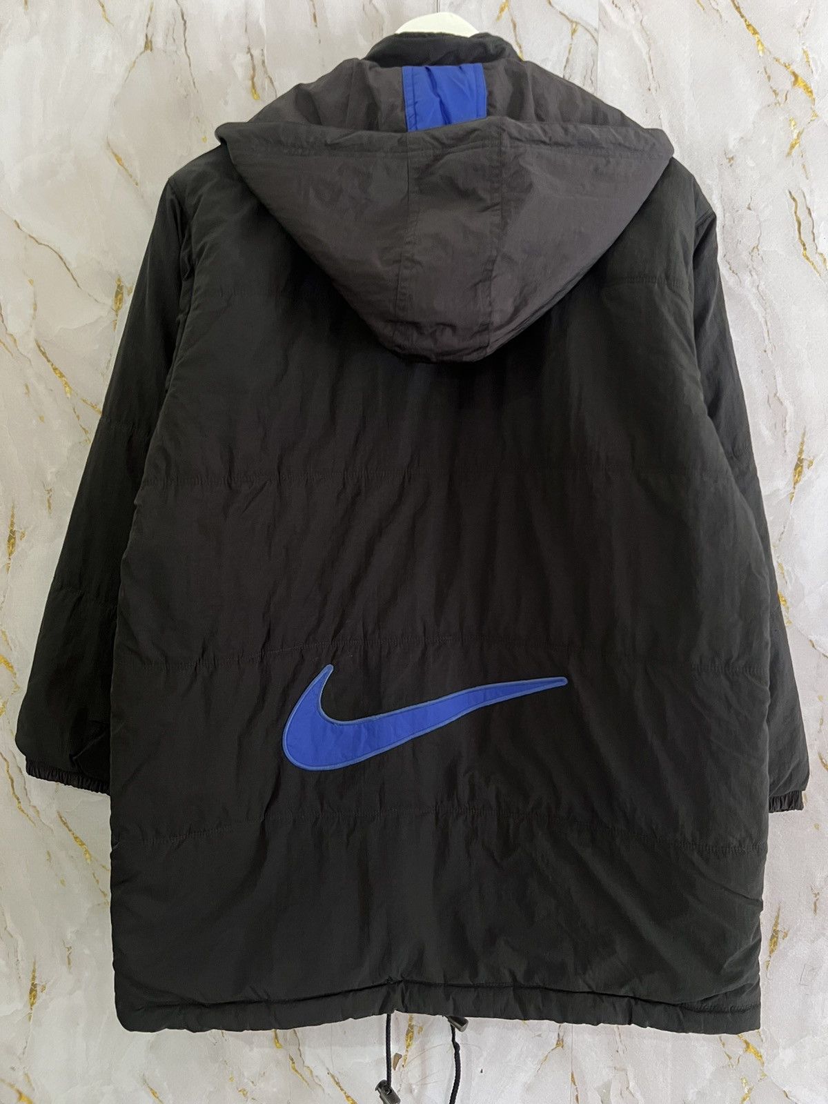 Nike Vintage Nike Parka Jacket 90s Sportswear Outerwear Size US L / EU 52-54 / 3 - 2 Thumbnail