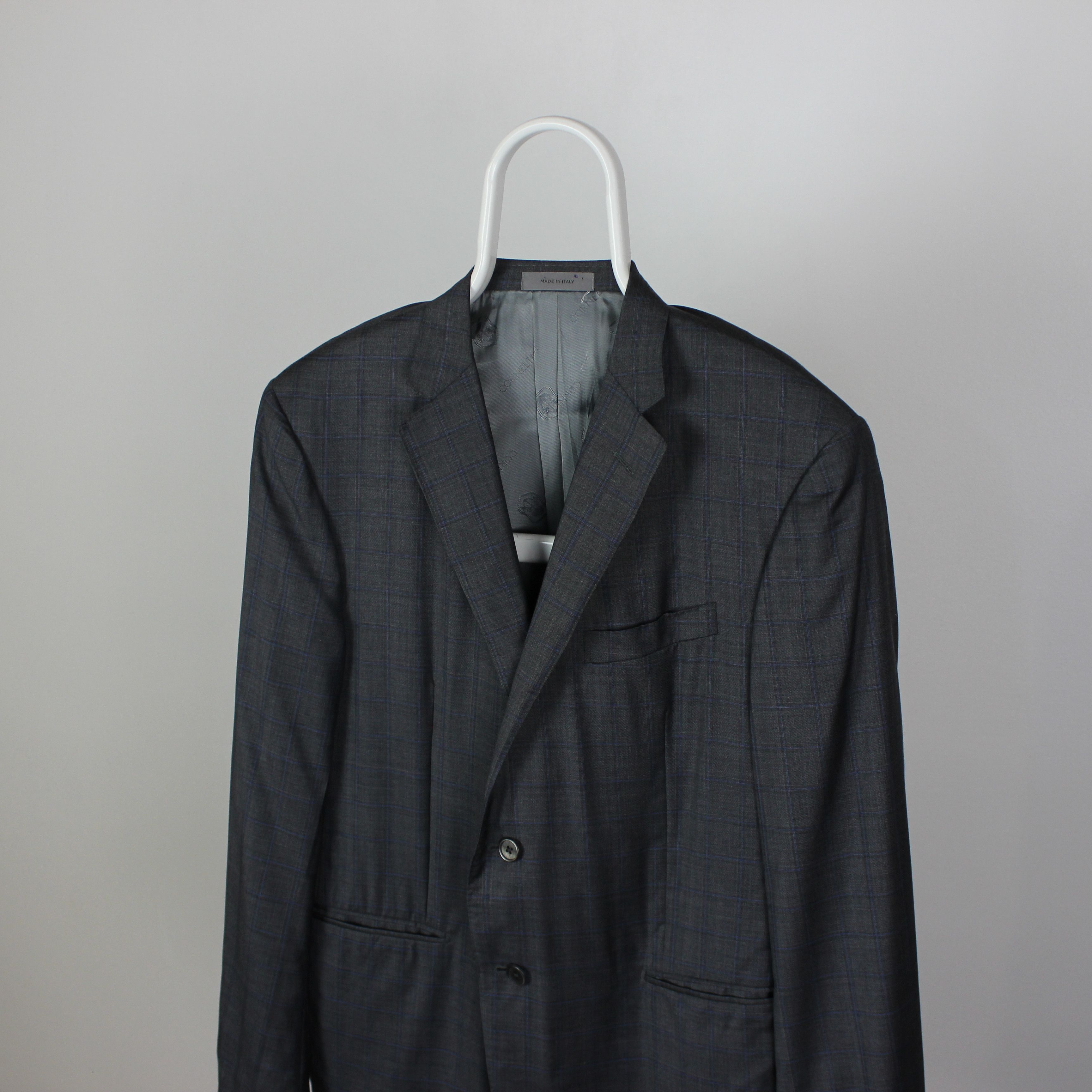 Corneliani Corneliani blazer men wool L XL gray Size 46R - 1 Thumbnail