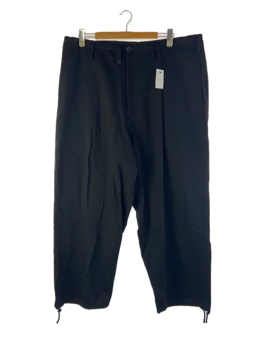 Yohji Yamamoto yohji yamamoto POUR HOMME cotton/BLK/ Slacks Size US 42 / EU 58 - 1 Thumbnail