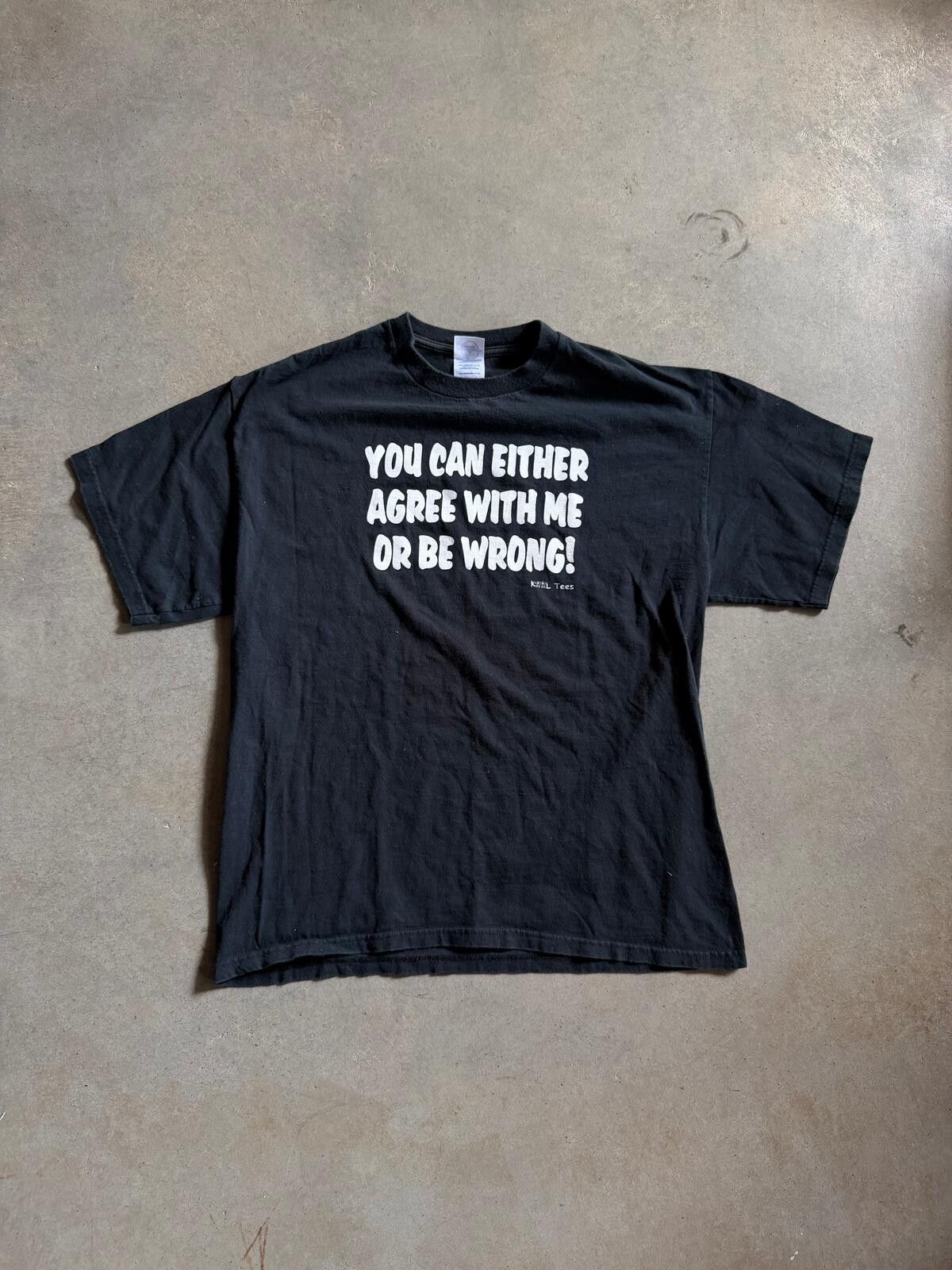 Delta You Can Either Agree With Me Or Be Wrong Tee Sz L Size US L / EU 52-54 / 3 - 1 Thumbnail