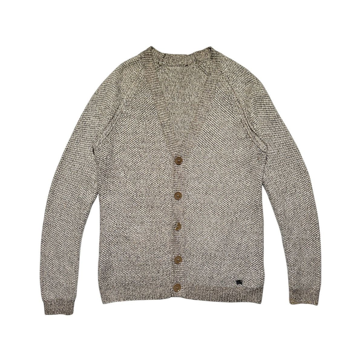 Burberry Silk Woven knit cardigan Size US L / EU 52-54 / 3 - 1 Thumbnail