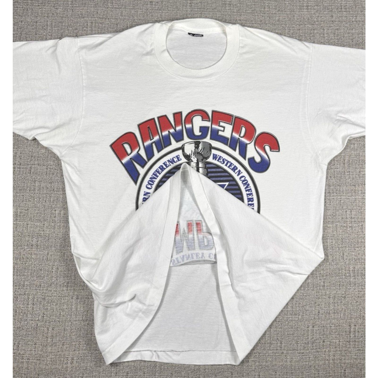 NHL VTG New York Rangers Stanley Cup Champions T-shirt XL 1994 Size US XL / EU 56 / 4 - 4 Thumbnail