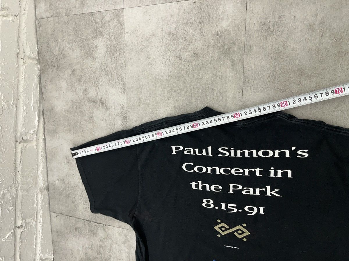 Paul Simon 1991 Concert Tee Jerzees XL Vintage USA