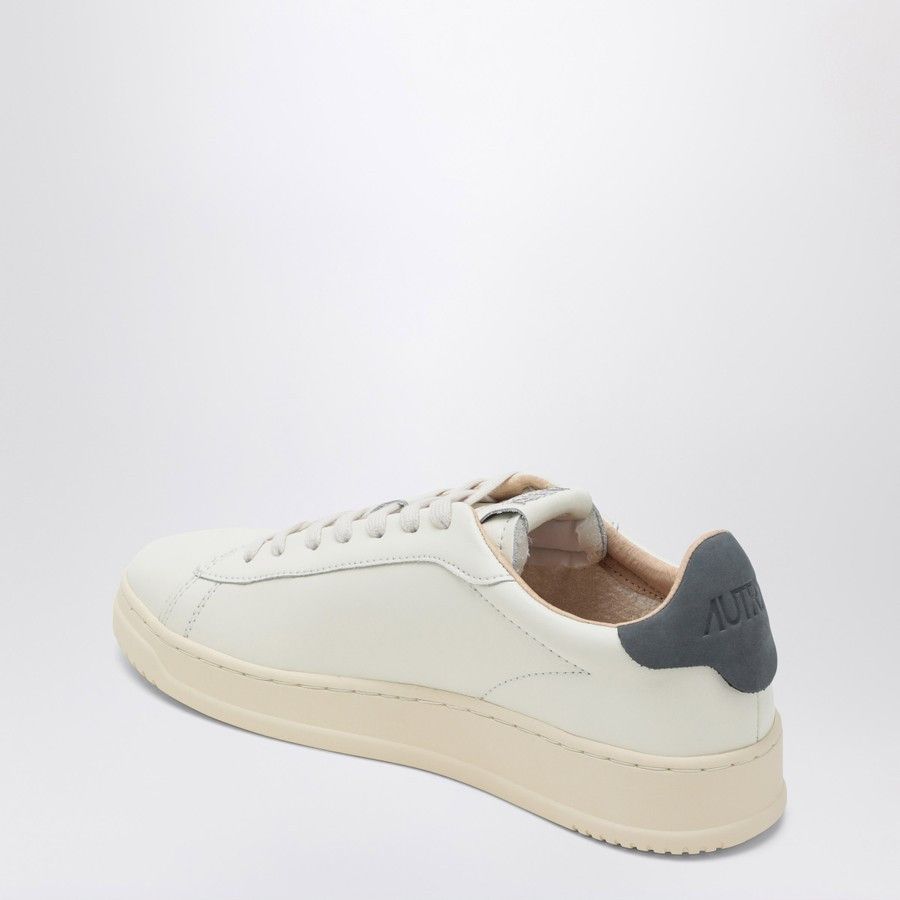 AUTRY o1d2blof0725 Leather Low-Top Sneakers in White Size US 12 / EU 45 - 4 Thumbnail
