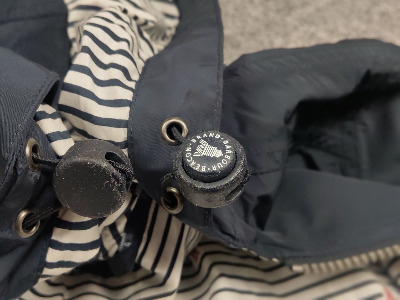 Barbour Barbour Pendeen Waterproof Womens Hoodie Zip Blue Jacket Size L / US 10 / IT 46 - 18 Thumbnail