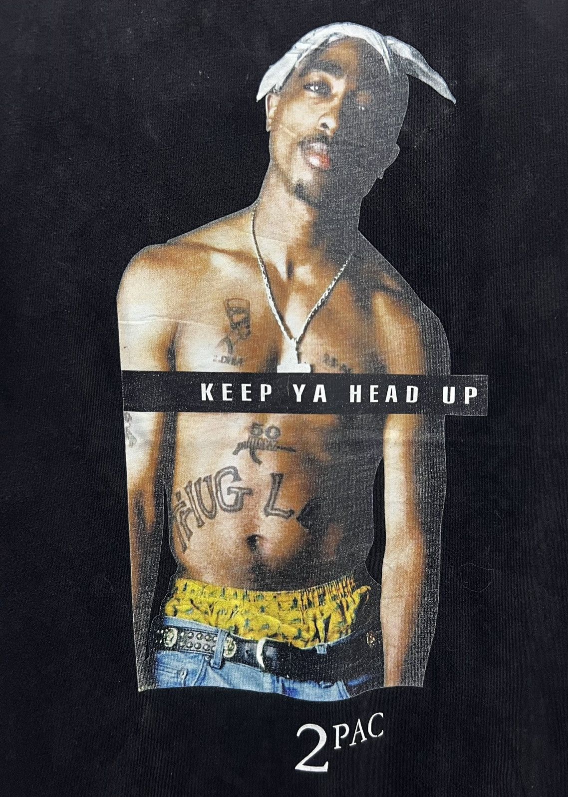 Band Tees STYLISH FASHION WEAR KEEP YA HEAD UP 2PAC SHIRT Size US S / EU 44-46 / 1 - 3 Thumbnail