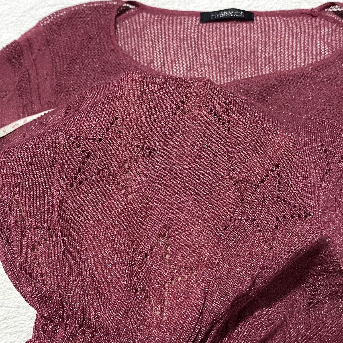 Hysteric Glamour 💥RARE💥 Vintage hysteric glamour 2000s mesh top Size S / US 4 / IT 40 - 6 Thumbnail