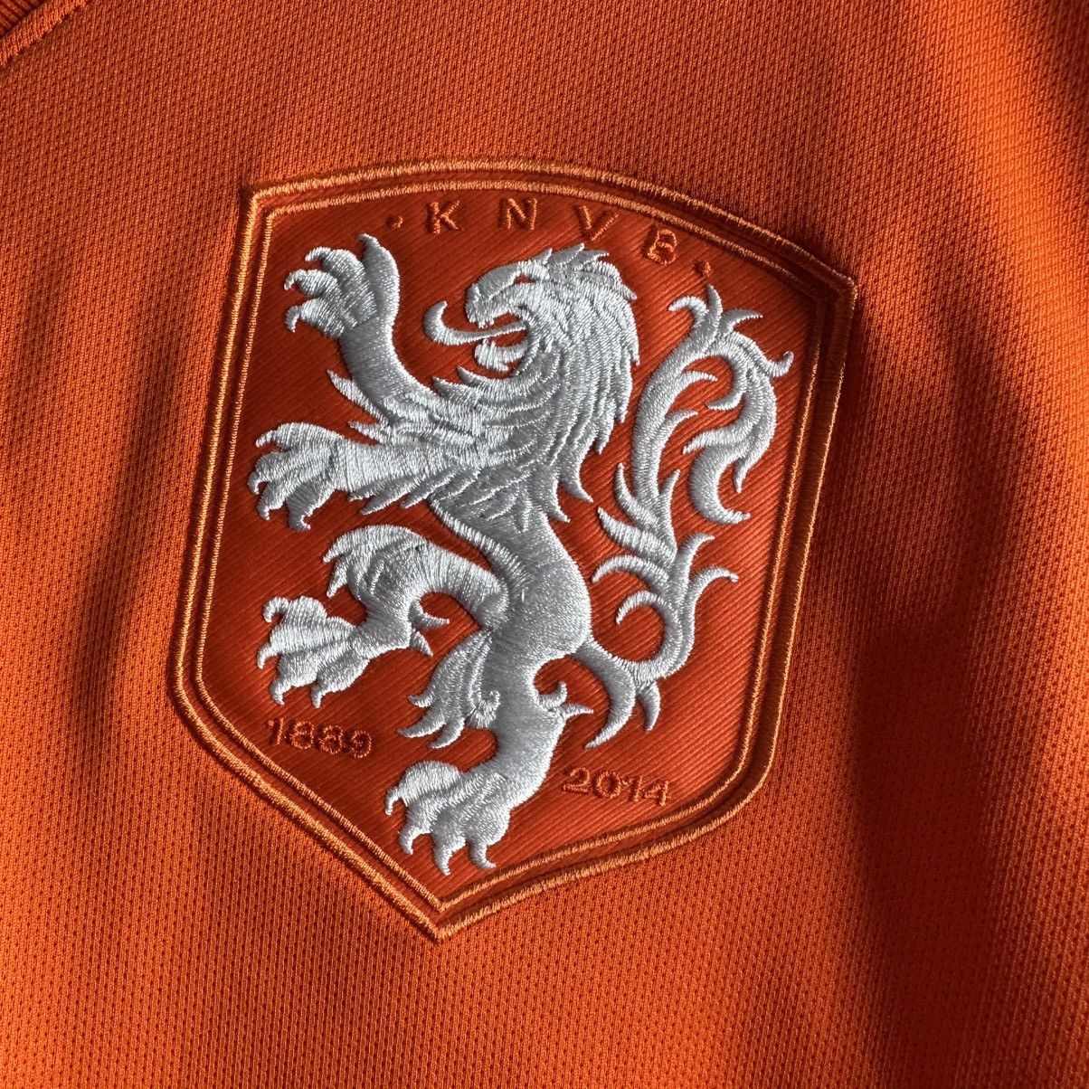 Nike 2014 Nike Netherlands National Team World Cup Jersey Rare Size US L / EU 52-54 / 3 - 2 Thumbnail