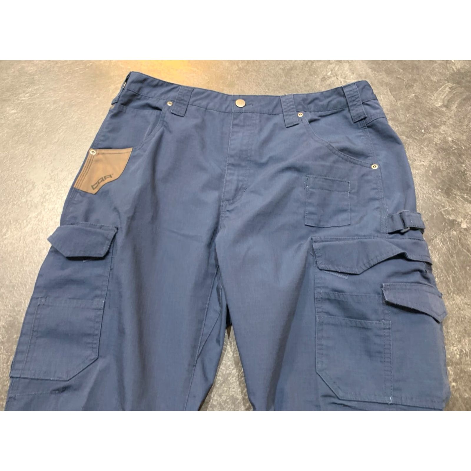 Vintage VINTAGE CQR Cargo Pants Men's 34X34 Blue Tactical Straight Leg Work Pant Size US 32 / EU 48 - 3 Thumbnail