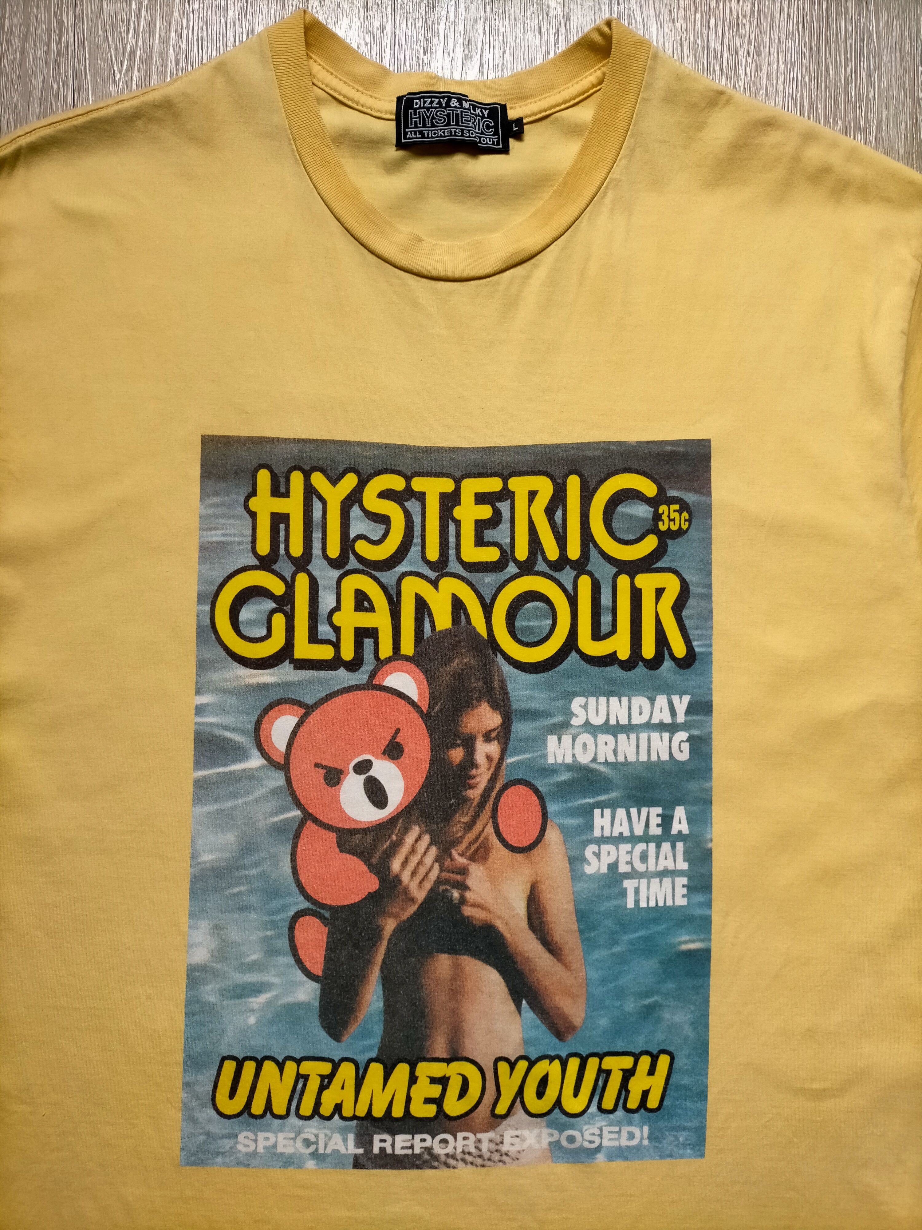 Hysteric Glamour Hysteric Glamour Dizzy & Milky Tee Size US L / EU 52-54 / 3 - 2 Thumbnail