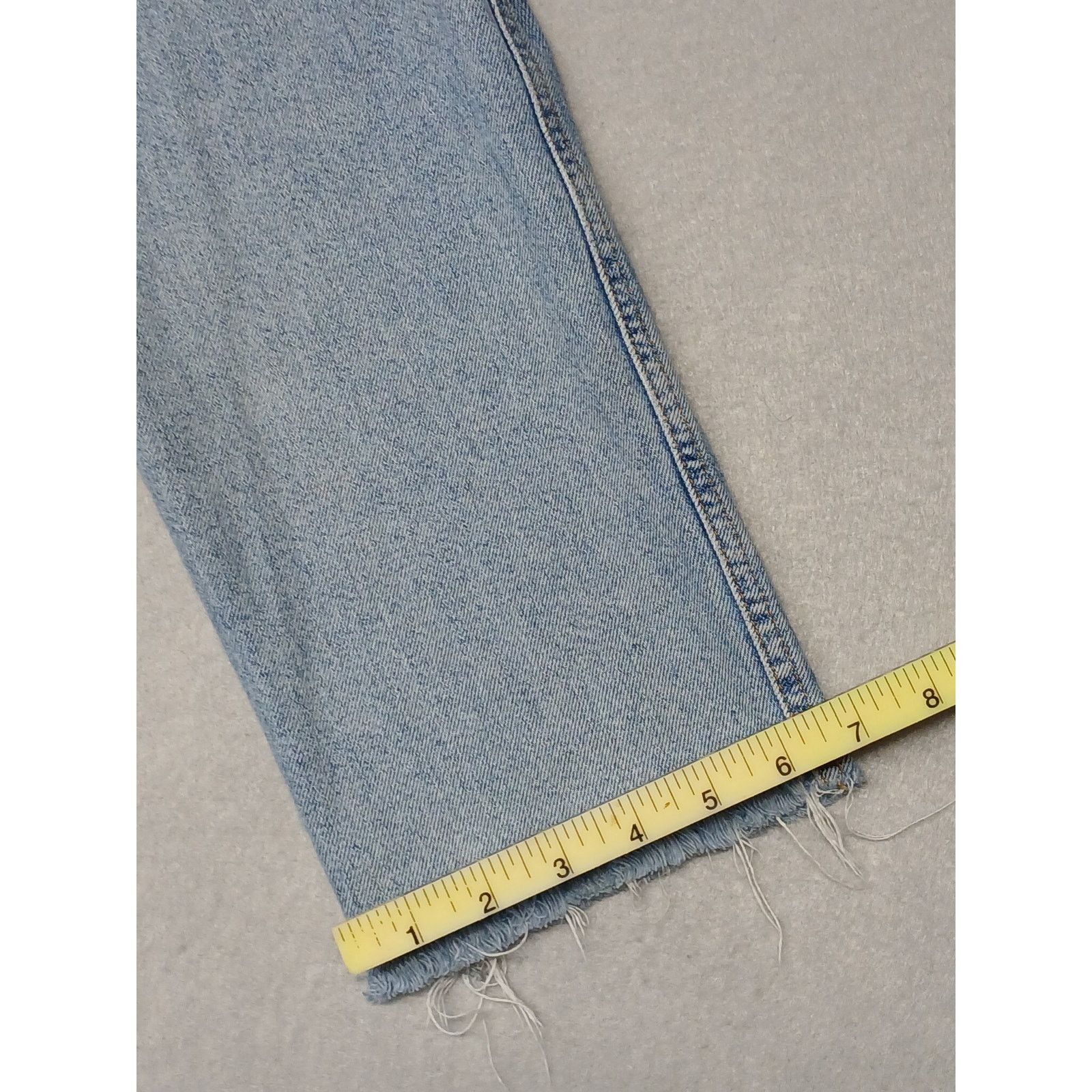 Forever 21 Forever 21 (24) Rugged Relaxed High Ankle Blue Denim Jeans Size 24" / US 00 / IT 34 - 5 Thumbnail