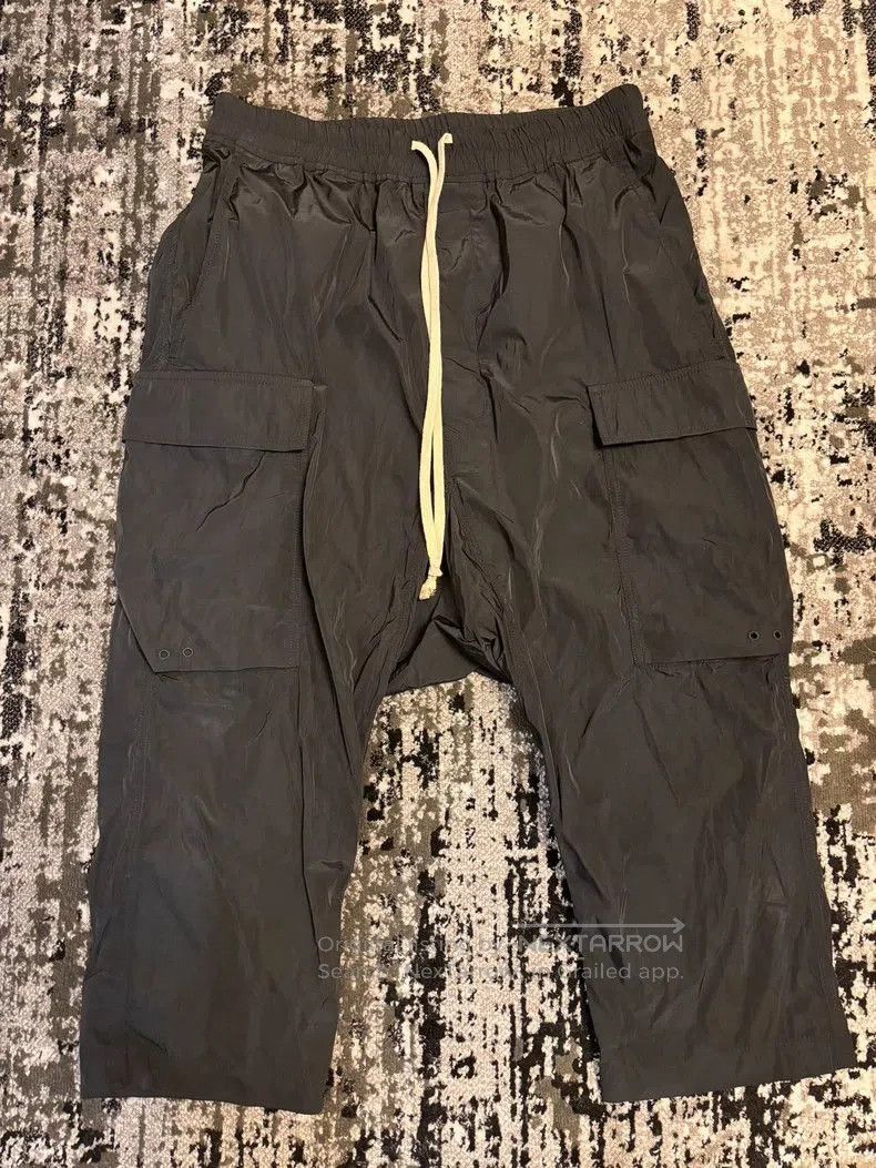 Rick Owens Anthem Cargo Cropped Pants | Grailed