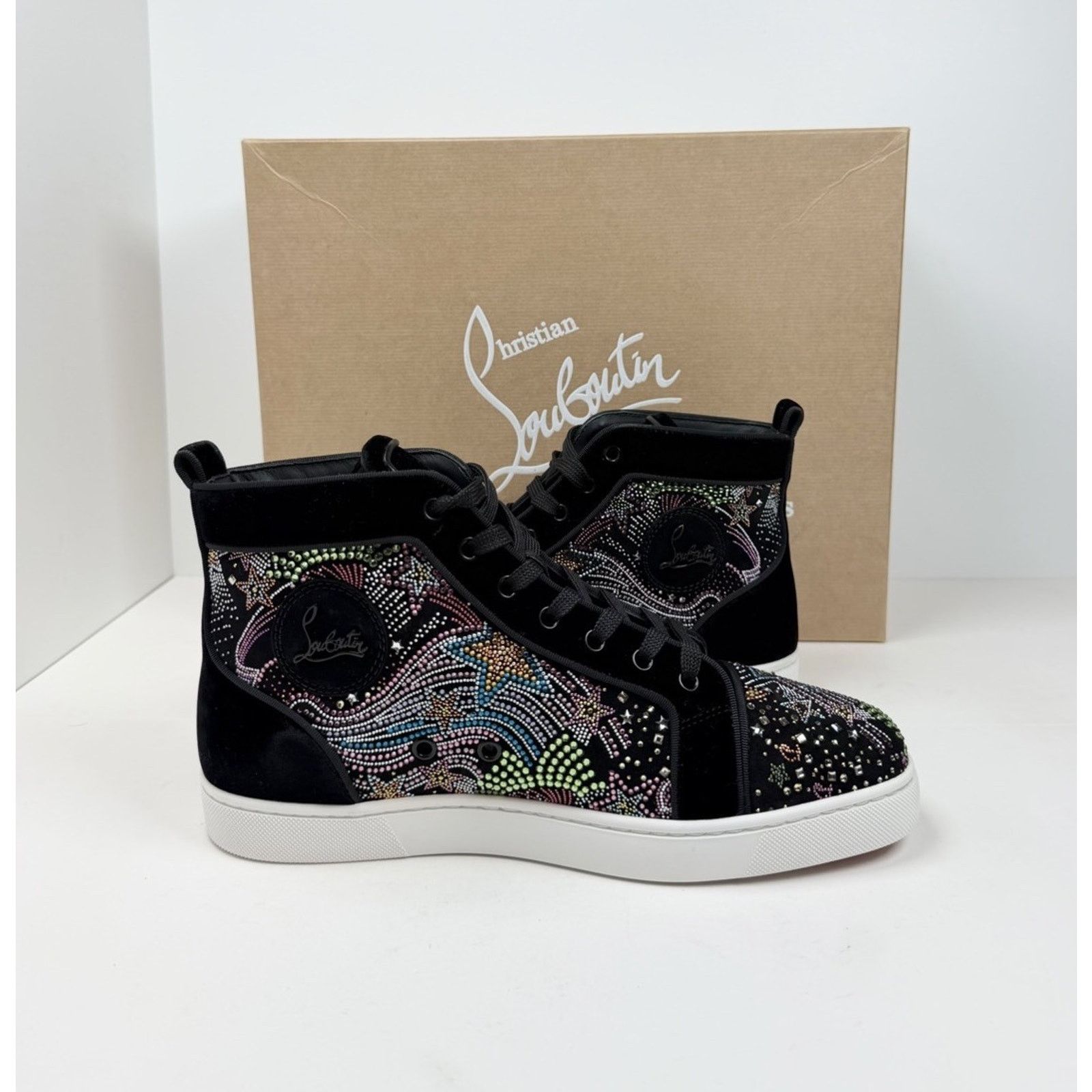 Christian Louboutin Size 8US - Christian Louboutin Crystal Strass NEW Size US 8 / EU 41 - 7 Thumbnail
