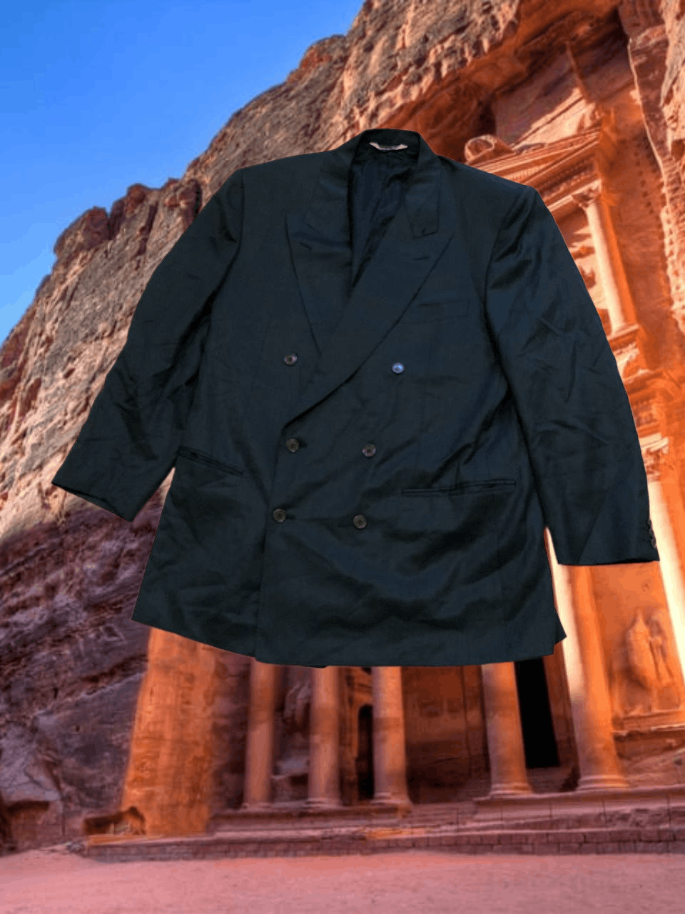 Lanvin black Blazers LANVIN PARIS Y2K Vintage streetwear Size 44S - 1 Thumbnail