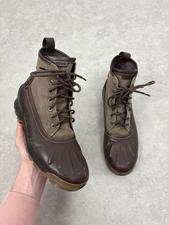 Gucci 2000s Gucci Brown Ski Boots Size US 8 / EU 41 - 1 Thumbnail
