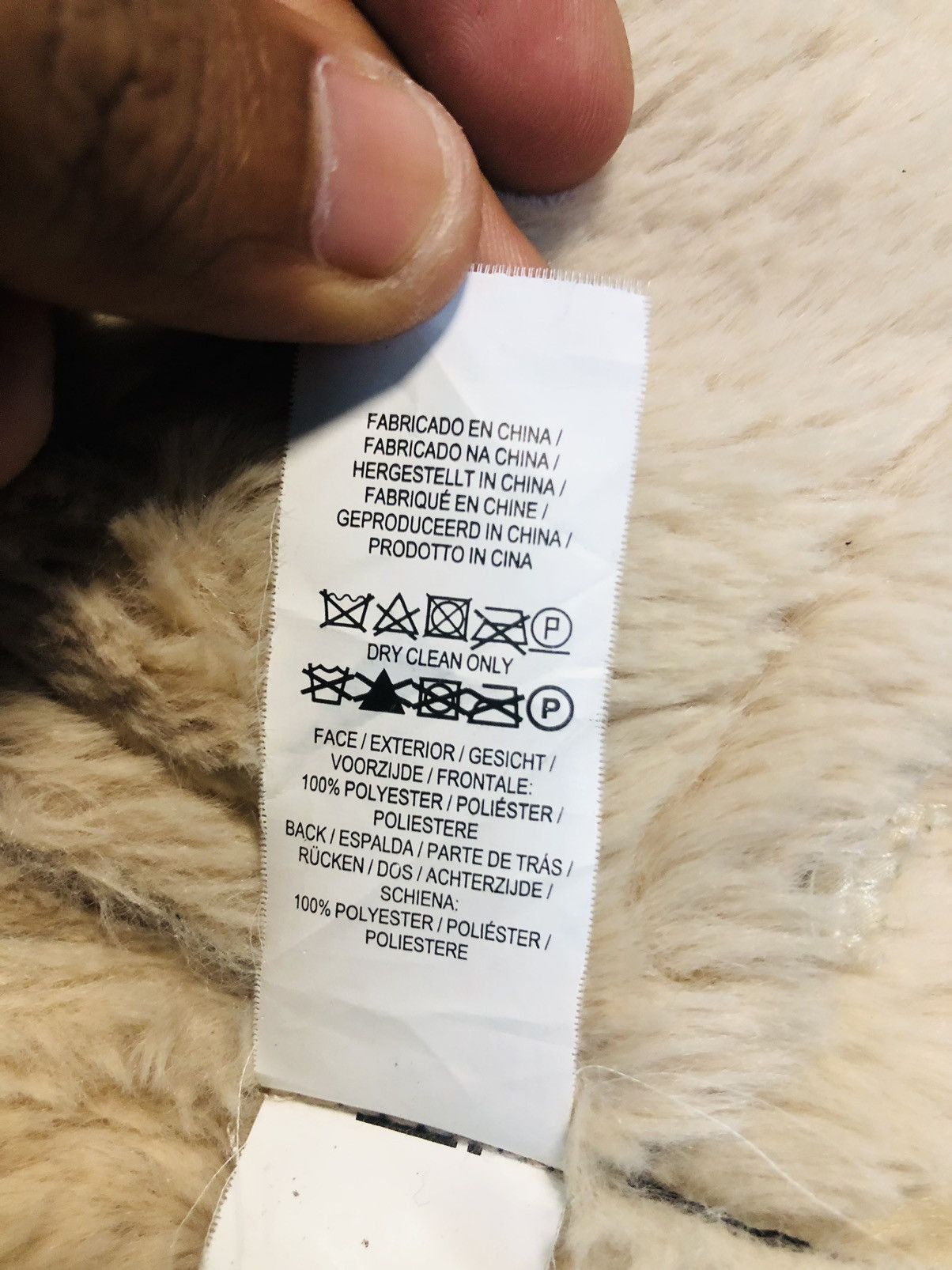 Japanese Brand Primark Leather And Wool Jacket (26) Size US XXS / EU 40 - 11 Thumbnail