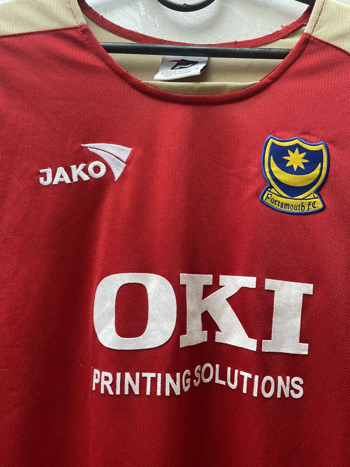 Vintage FC Portsmouth 2005/2006 home Jako football shirt jersey Size US XL / EU 56 / 4 - 4 Thumbnail
