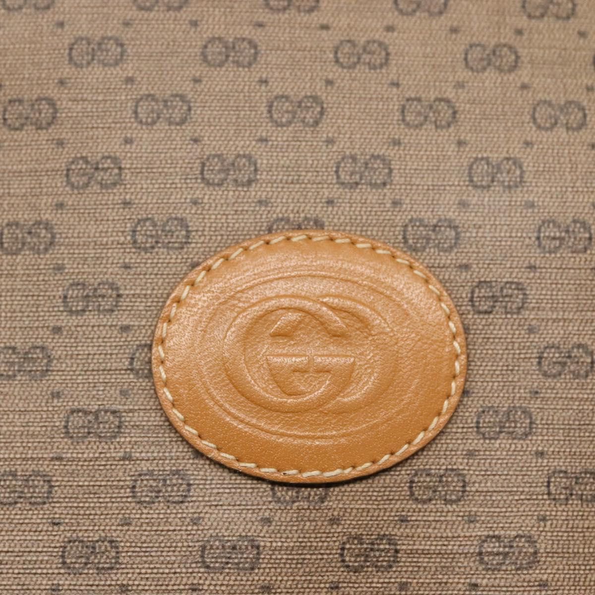 Gucci GUCCI Micro GG Supreme Shoulder Bag Pvc Brown Gold 001 116 Size ONE SIZE - 14 Thumbnail