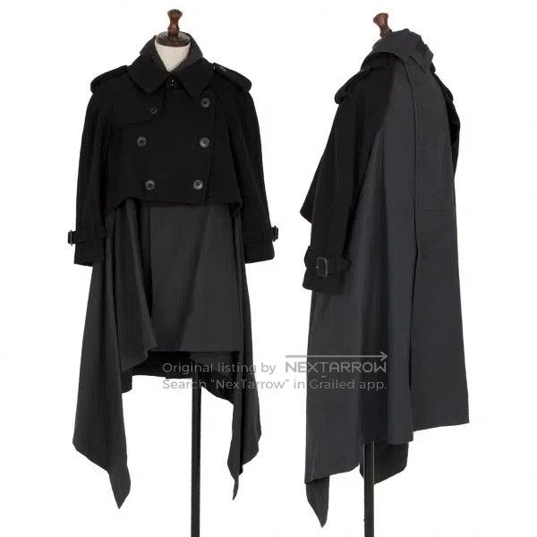Comme des Garcons Comme Des Garcons Black Vintage Double-breasted Jacket Size M / US 6-8 / IT 42-44 - 1 Thumbnail