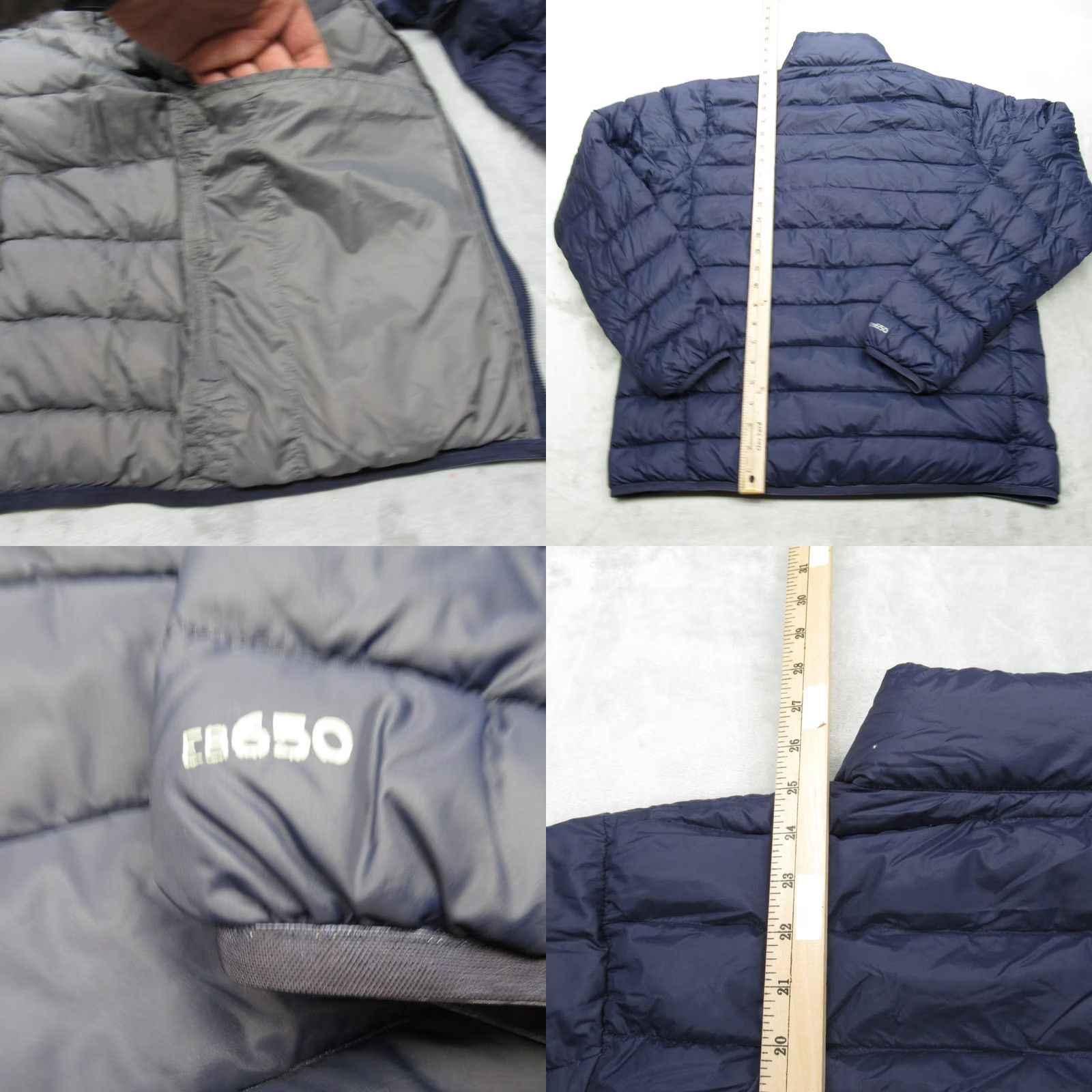 Eddie Bauer Eddie Bauer Down Jacket Mens Medium Blue Puffer Lightweight Packable 650 Fill Size US M / EU 48-50 / 2 - 8 Thumbnail