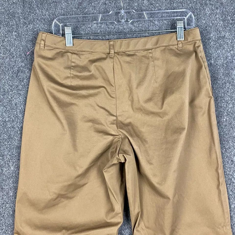 Coldwater Creek Coldwater Creek Wide Leg Pants Chino Women's Size 10P Petite Size 32" / US 10 / IT 46 - 7 Thumbnail