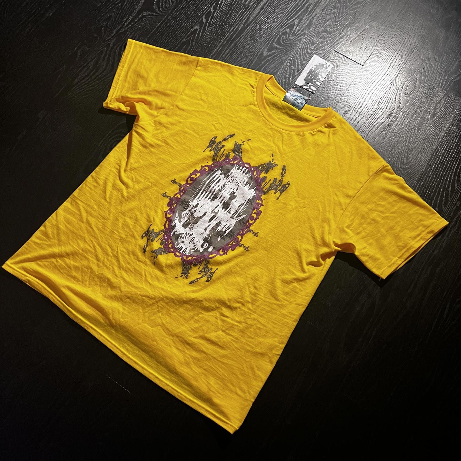 Designer ColdFeet Mirror Trash AOP Tee Shirt Yellow Size US L / EU 52-54 / 3 - 2 Thumbnail