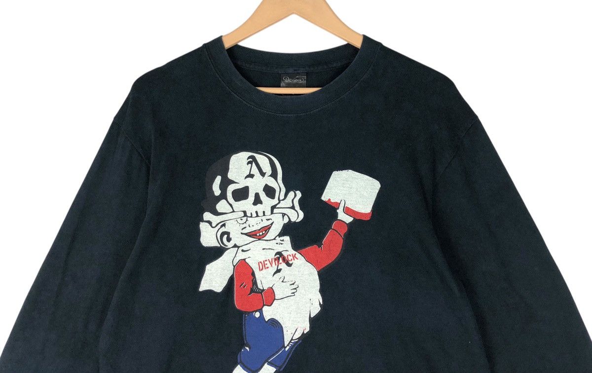 Devilock × Hysteric Glamour × Japanese Brand Devilock Anti Power Longsleeve T shirt Size US M / EU 48-50 / 2 - 3 Thumbnail