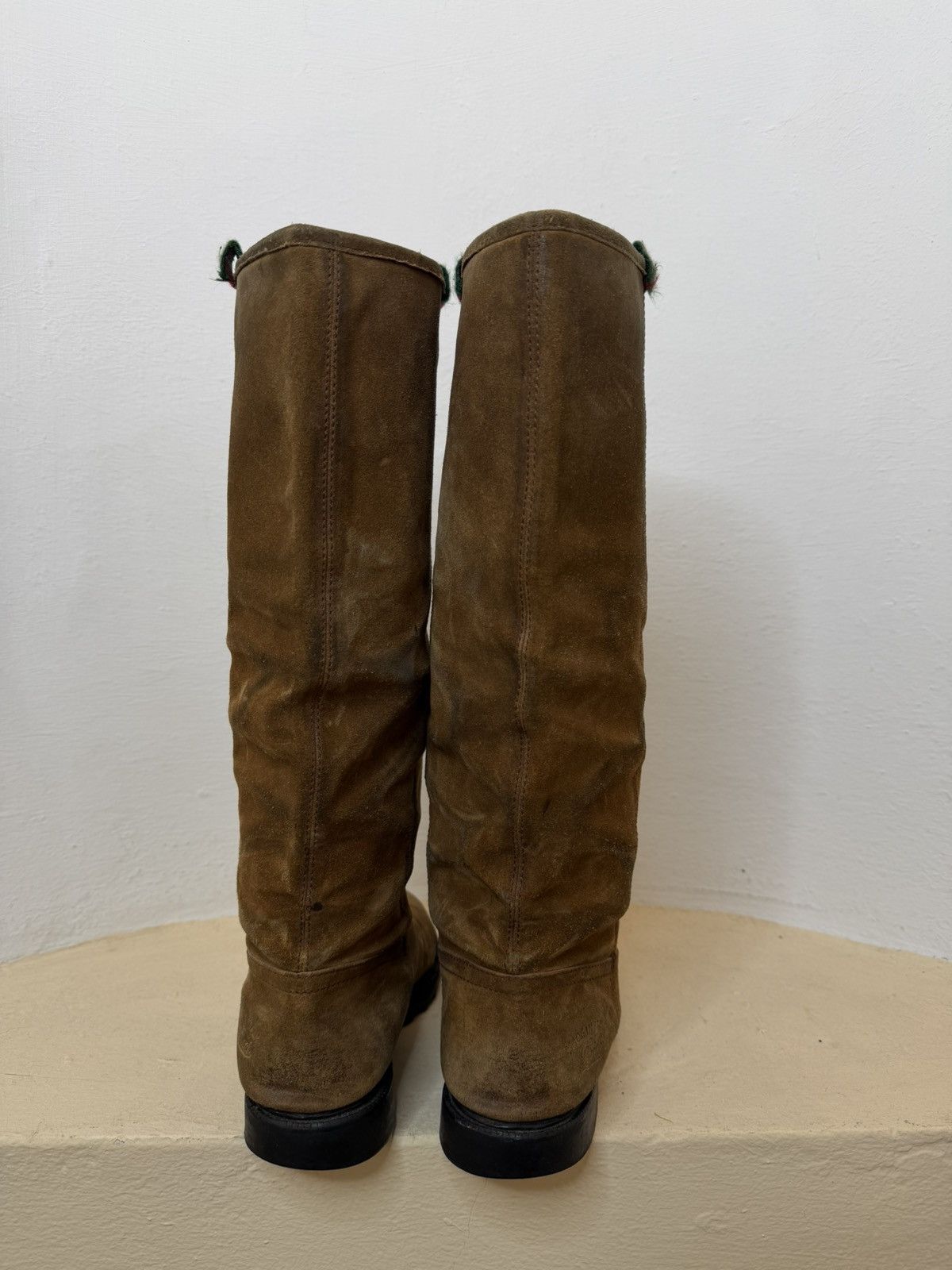 Gucci Vintage Gucci High Boots Brown Woman’s Size 37,5 Size US 7.5 / IT 37.5 - 5 Thumbnail