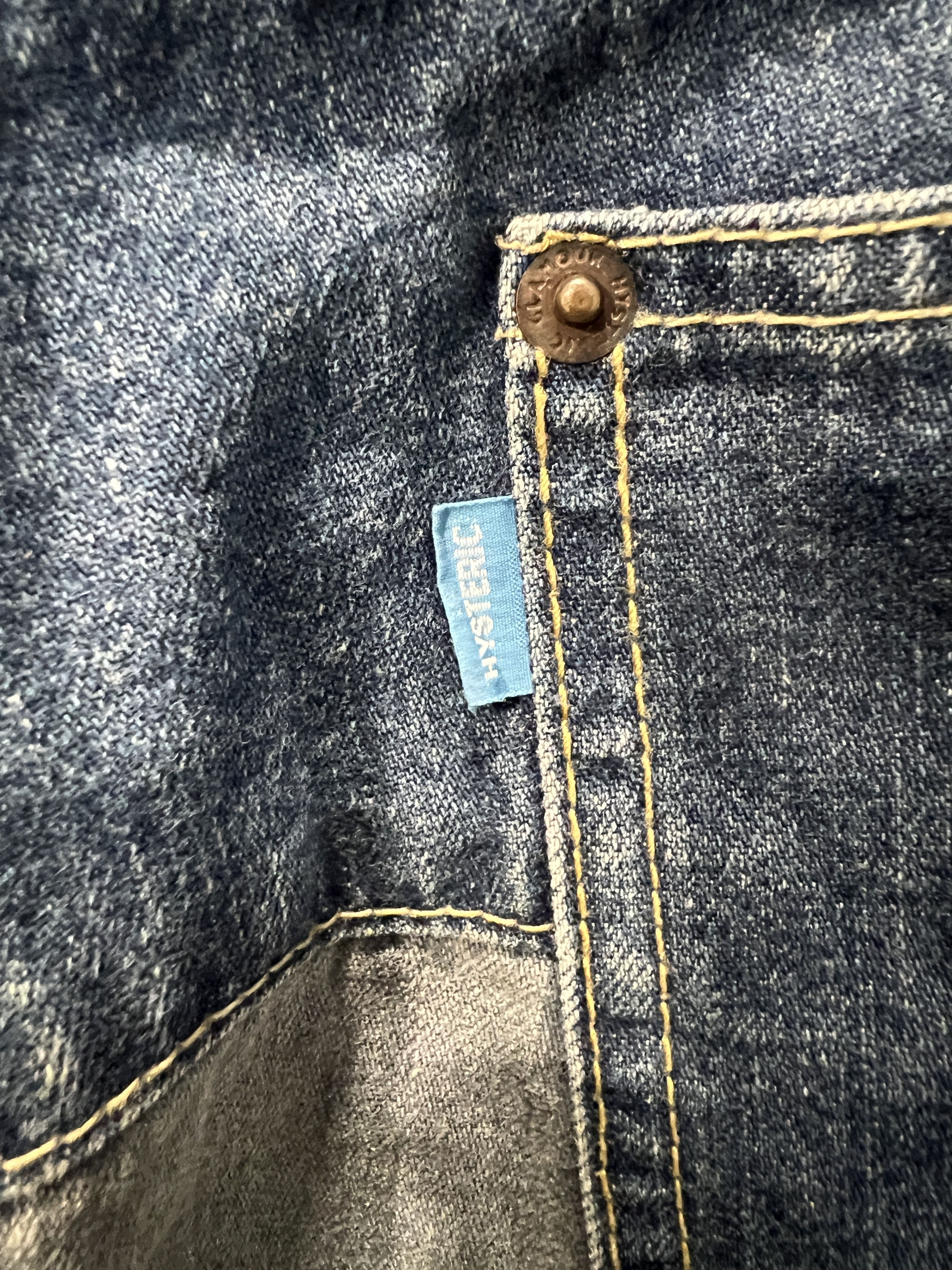 Hysteric Glamour Vintage HYSTERIC GLAMOUR Patch Work Flared Denim GTMP379 Size 26" / US 2 / IT 38 - 9 Thumbnail