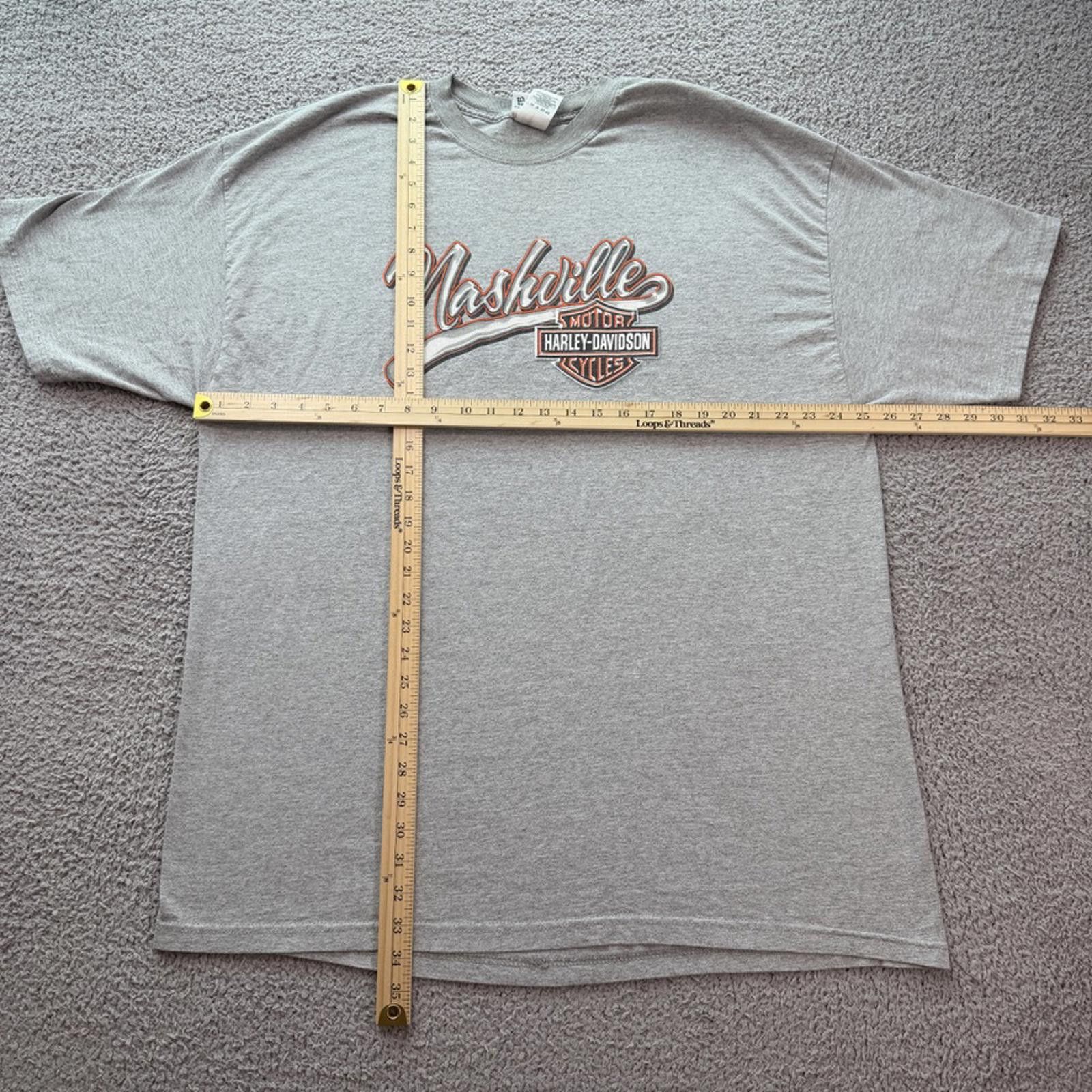 Harley Davidson Vintage Harley Davidson Nashville Tennessee Boswells T Shirt Size US XXL / EU 58 / 5 - 3 Thumbnail