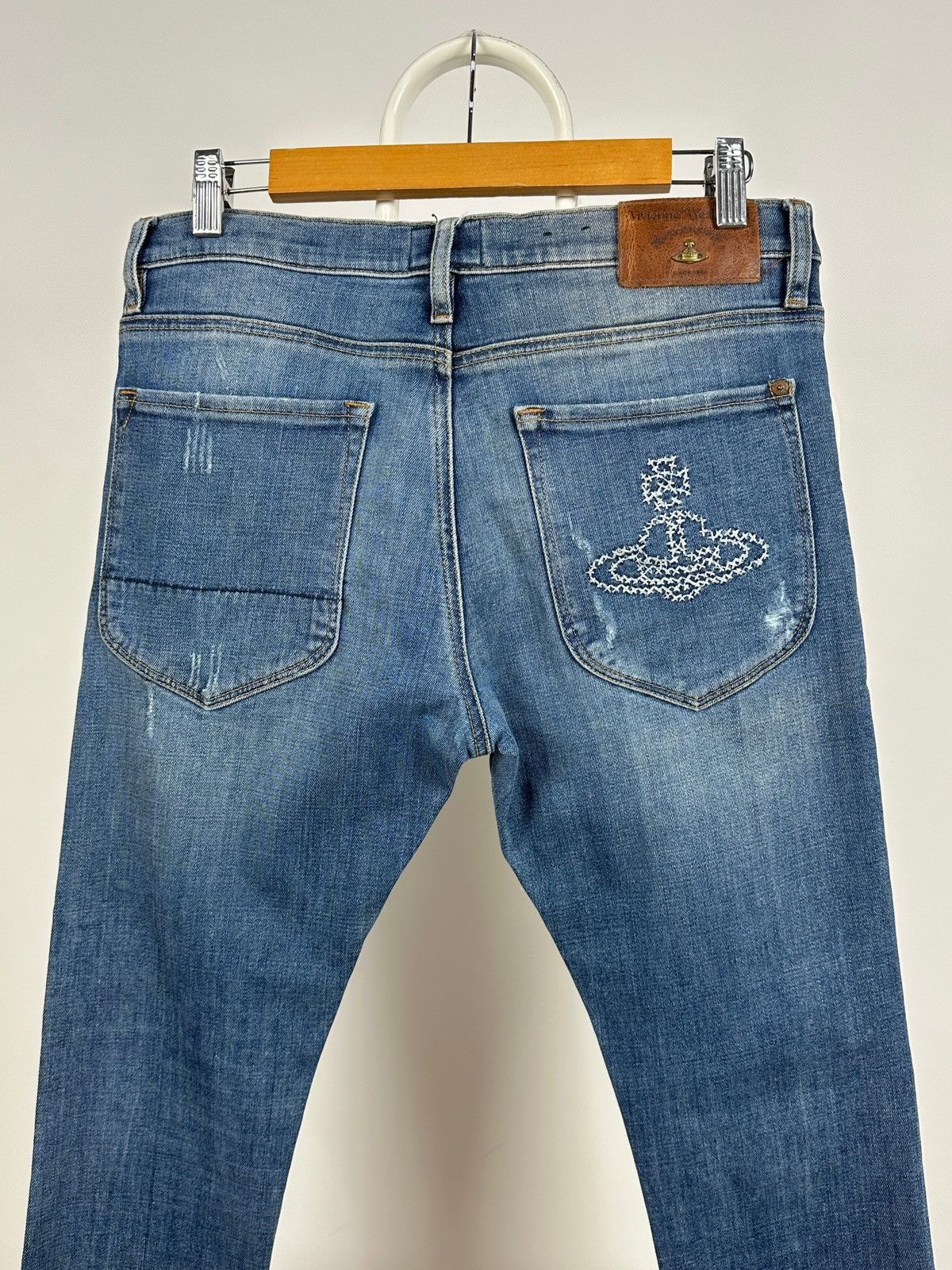 Vivienne Westwood Vivienne Westwood Anglomania Light Blue Denim Jeans Pants Size US 30 / EU 46 - 1 Thumbnail