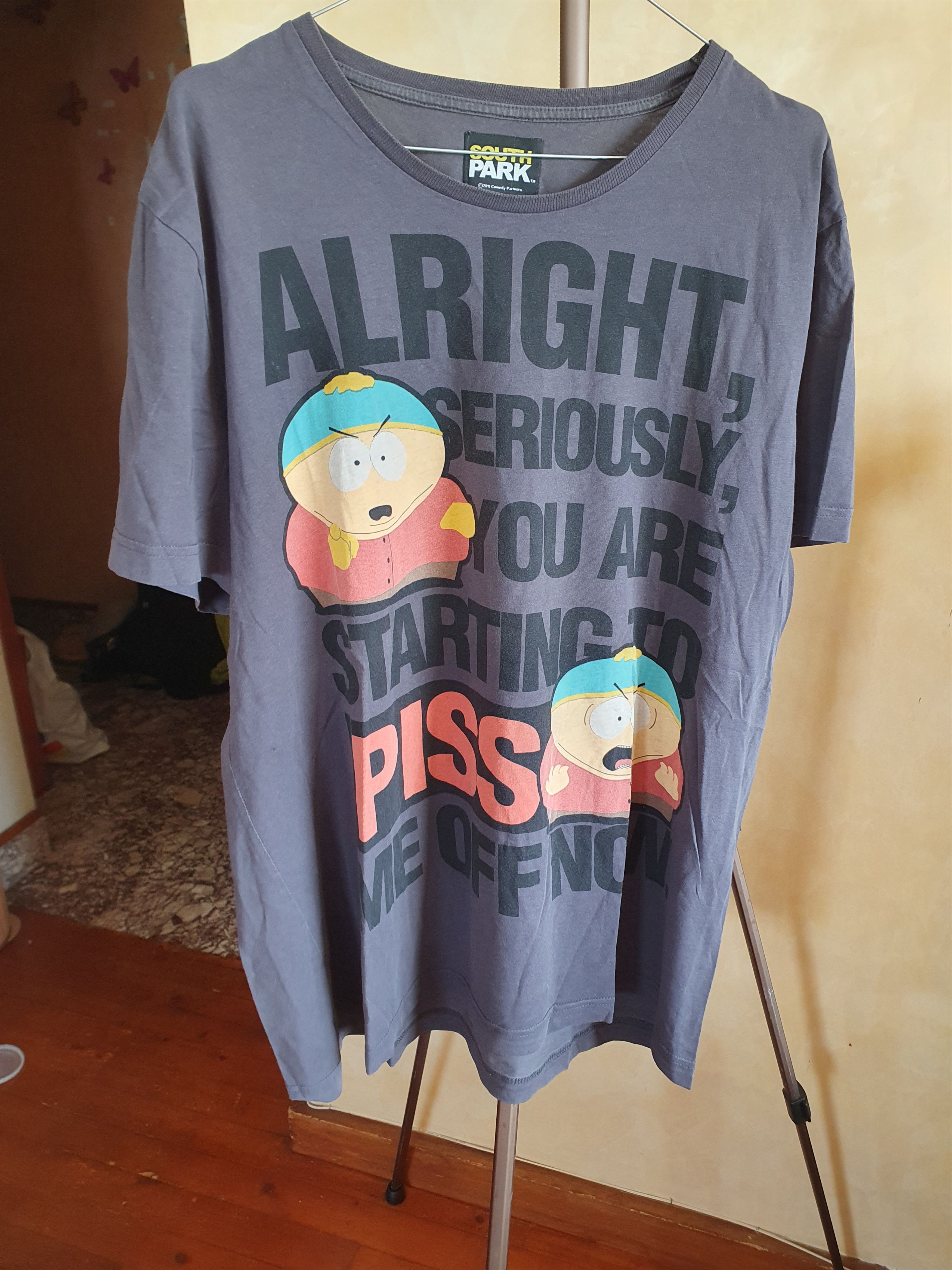 Anime × Vintage South Park Comedy Central You’re Starting To Piss Me Off XL Size US XL / EU 56 / 4 - 1 Thumbnail
