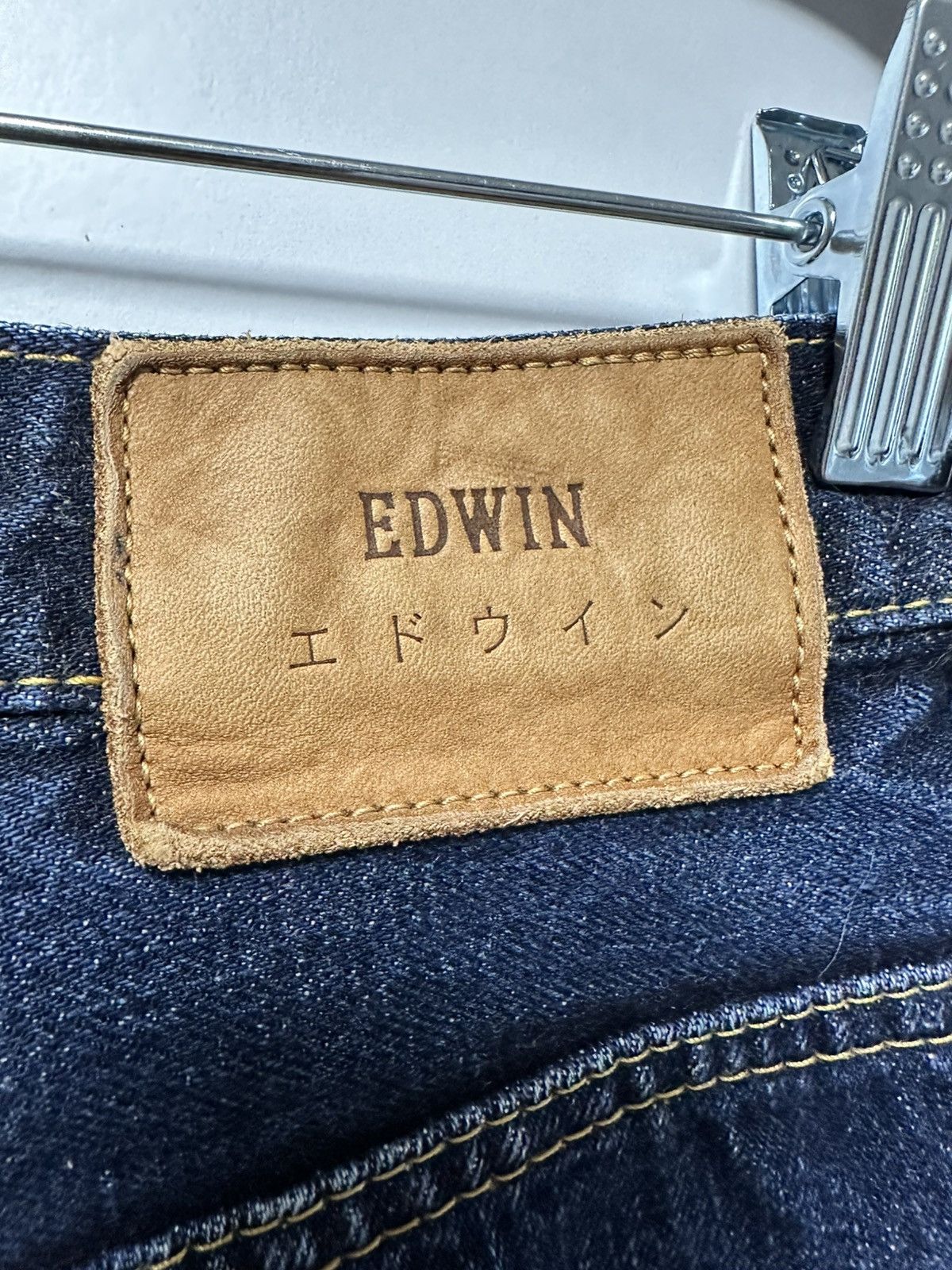 Edwin EDWIN Made in Japan Vintage StreetWear Rare Y2K Denim Jeans Size US 30 / EU 46 - 3 Thumbnail