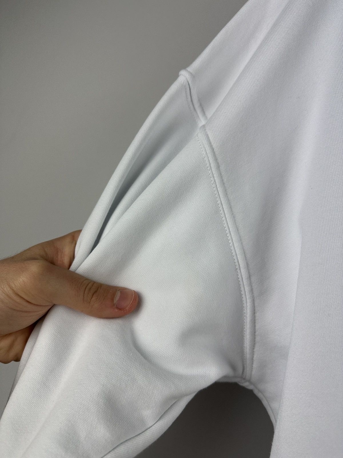 Versace × Versace Jeans Couture Versace Jeans Couture White Sweatshirt Reflective Logo Size US M / EU 48-50 / 2 - 12 Thumbnail