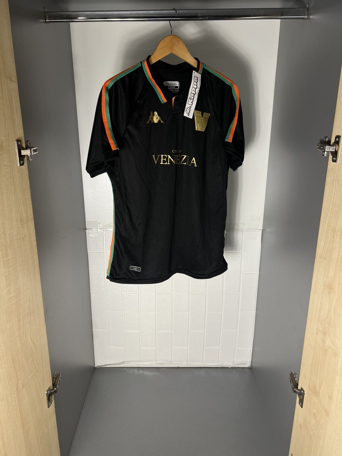 Kappa VINTAGE KAPPA FC VENEZIA ITALY SOCCER JERSEY RETRO Y2K 90s Size US L / EU 52-54 / 3 - 2 Thumbnail