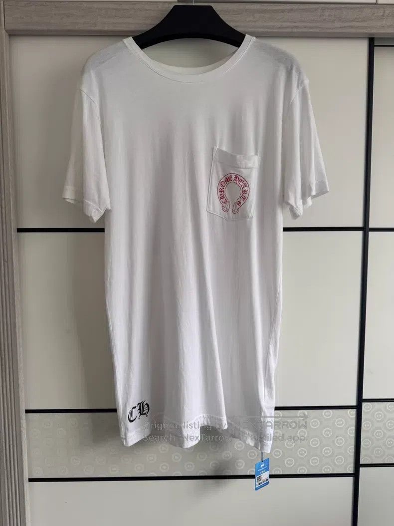 Chrome Hearts CHROME HEARTS White and Red Phantom Graveyard Short Sleeve Size US L / EU 52-54 / 3 - 1 Thumbnail