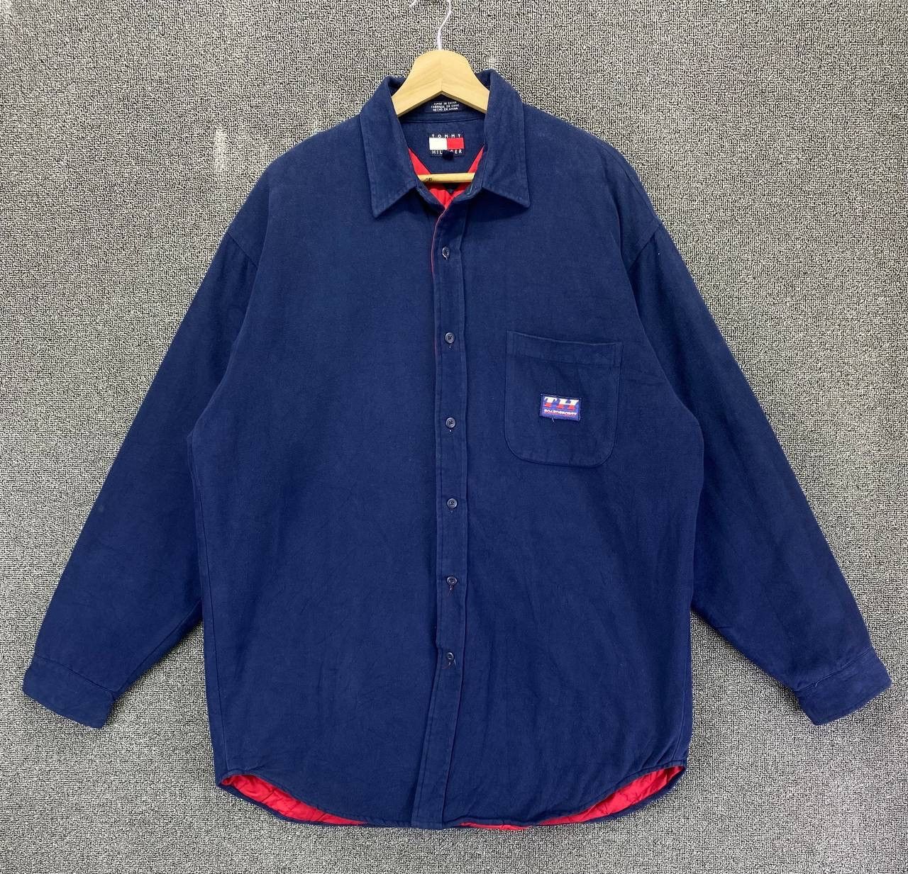 Tommy Hilfiger Vintage Tommy Hilfiger Button Up Jacket Size US L / EU 52-54 / 3 - 1 Thumbnail