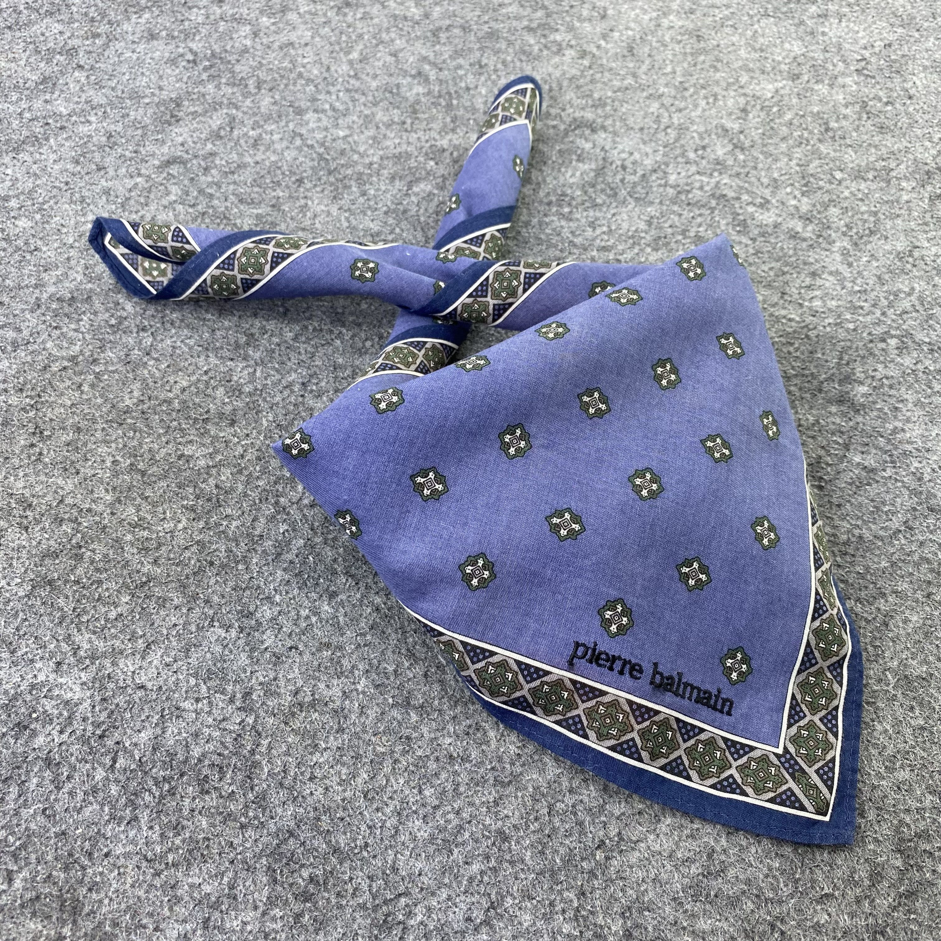 Pierre Balmain × Vintage Pierre Balmain Handkerchief / Bandana / Neckerchief -B709 Size ONE SIZE - 1 Thumbnail