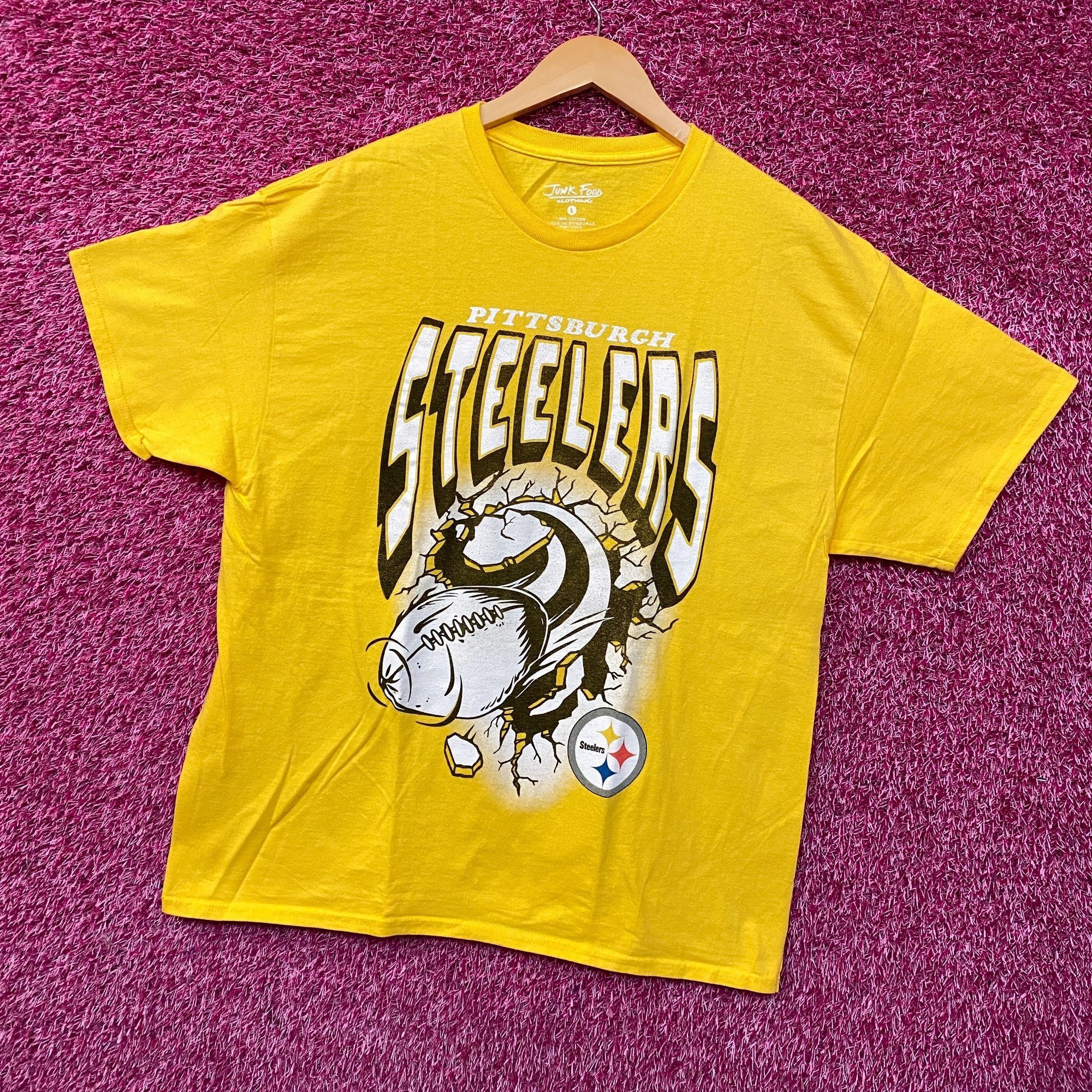 Junk Food Junk Food Pittsburgh Steelers Football tshirt size Large Size US L / EU 52-54 / 3 - 3 Thumbnail