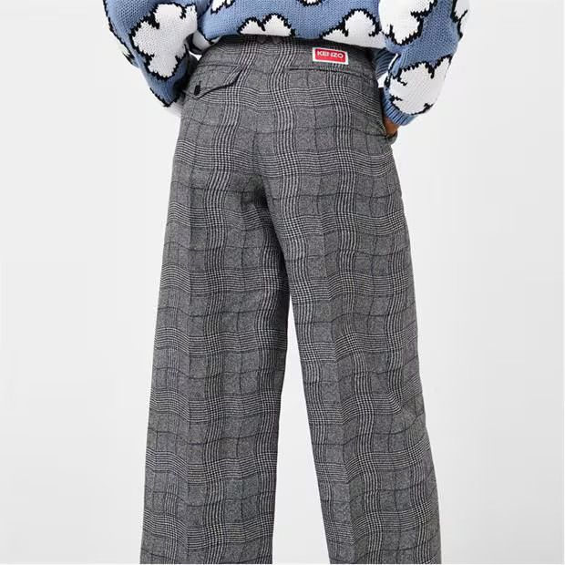 Kenzo o1g2r1mq1024 Pant in Grey Size 27" / US 4 / IT 40 - 3 Thumbnail