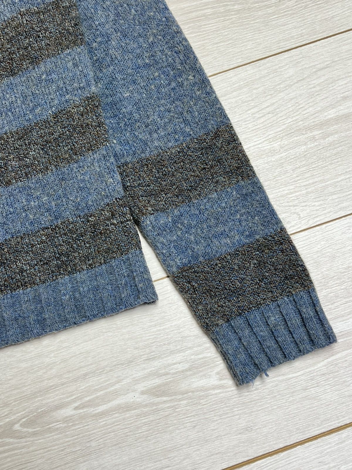 Dolce & Gabbana Vintage D&G Dolce & Gabbana Archival Leather Patch Knitwear Size US L / EU 52-54 / 3 - 11 Thumbnail