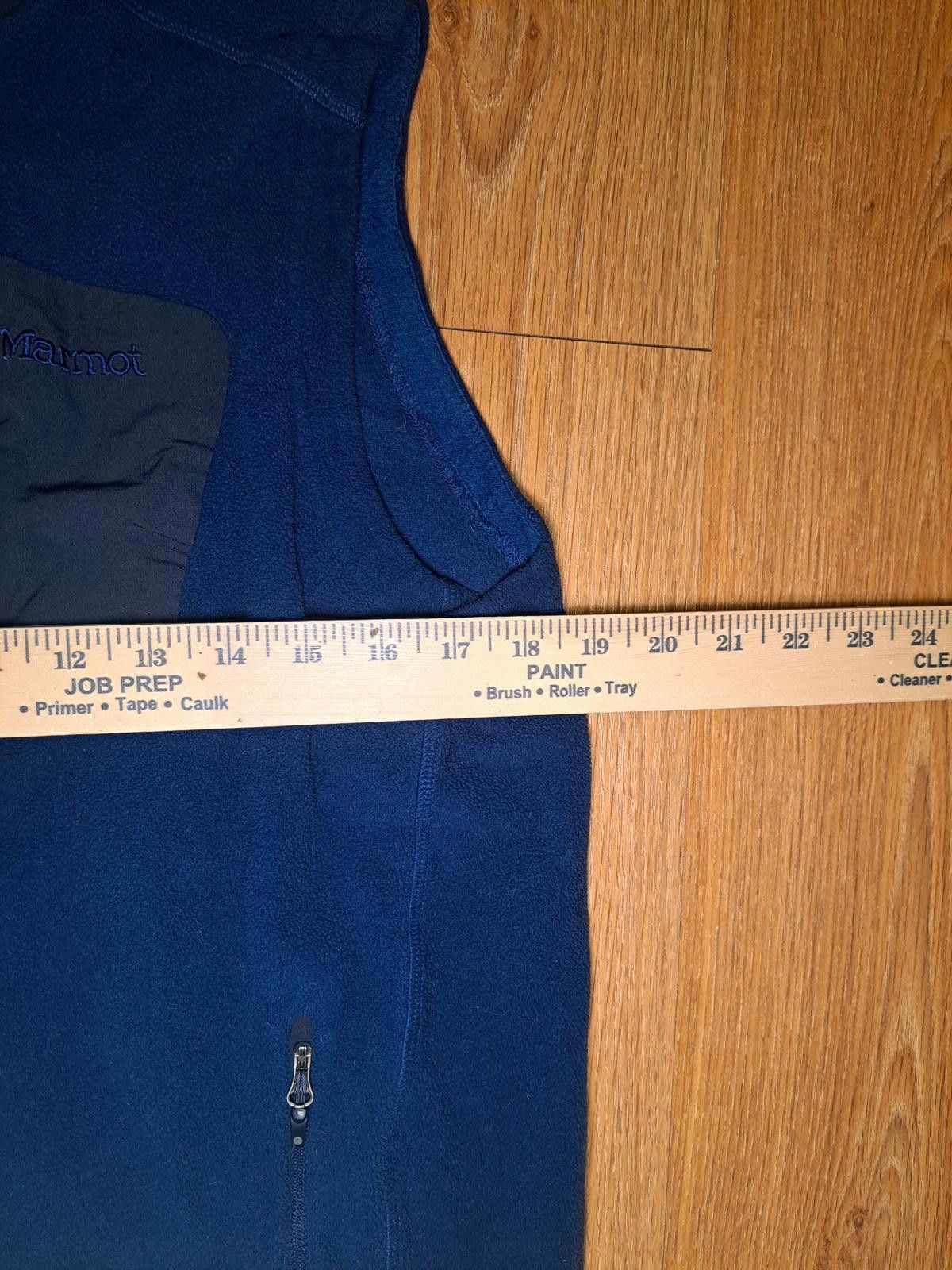 Marmot Marmot Fleece Vest Mens Large Blue Full Zip Polartec Size US L / EU 52-54 / 3 - 10 Thumbnail