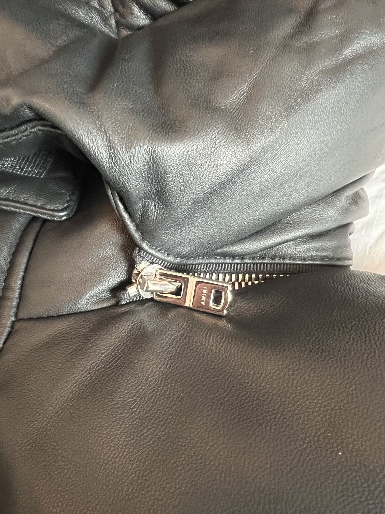 Amiri Amiri leather down Puffa jacket Size US L / EU 52-54 / 3 - 16 Thumbnail