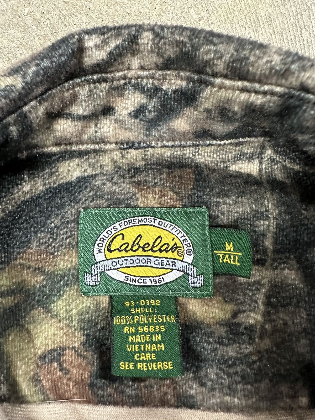 Cabelas × Vintage Crazy Y2K Cabela’s Mossy Oak Camoflauge Button Up Size US M / EU 48-50 / 2 - 9 Thumbnail